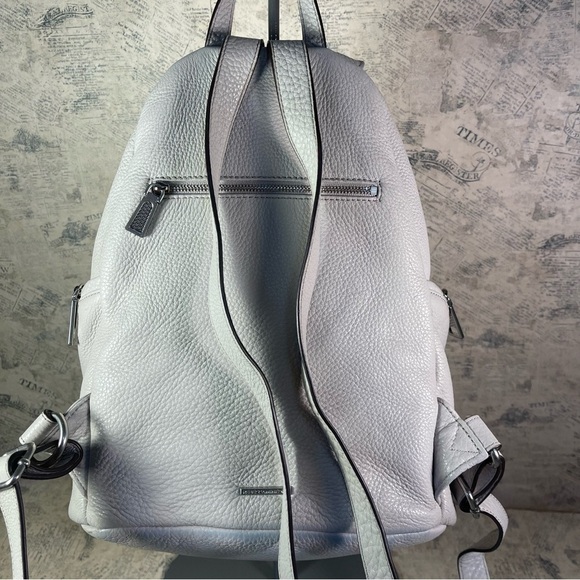 Rebecca Minkoff Julian Leather Backpack Convertible Moto Bag Designer Purse main image 12